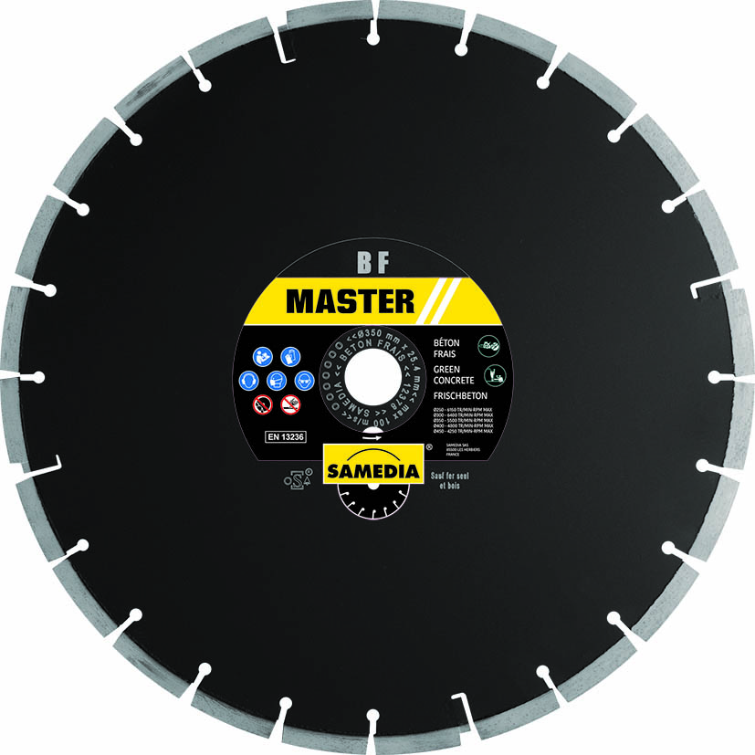 DISQUE DIAMANTÉ MASTER BF Ø350 SAMEDIA