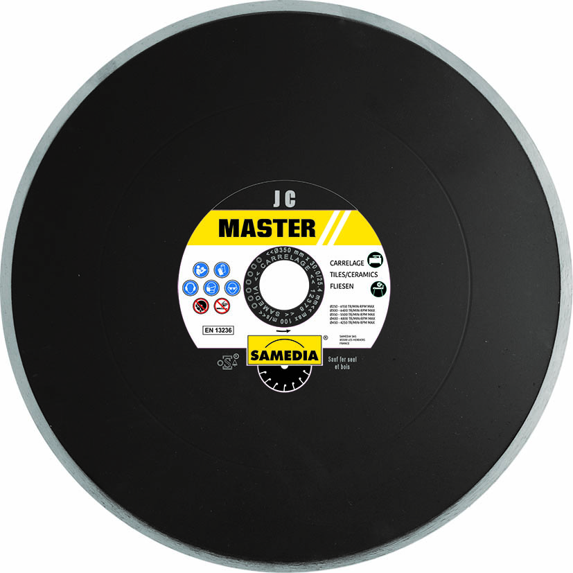 DISQUE DIAMANTÉ MASTER JC Ø125 SAMEDIA