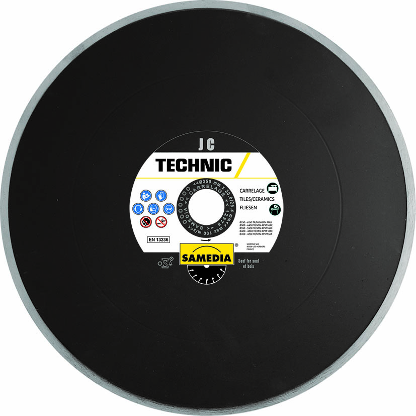 DISQUE JANTE TECHNIC JC Ø180 SAMEDIA